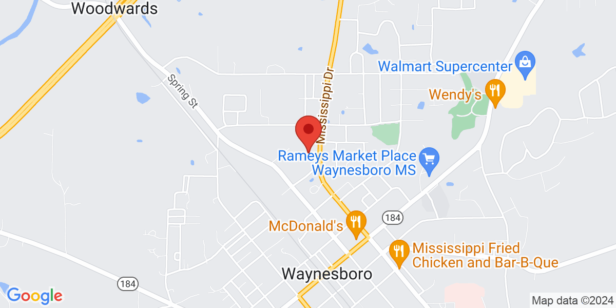 Map of Waynesboro-Wayne County Library System